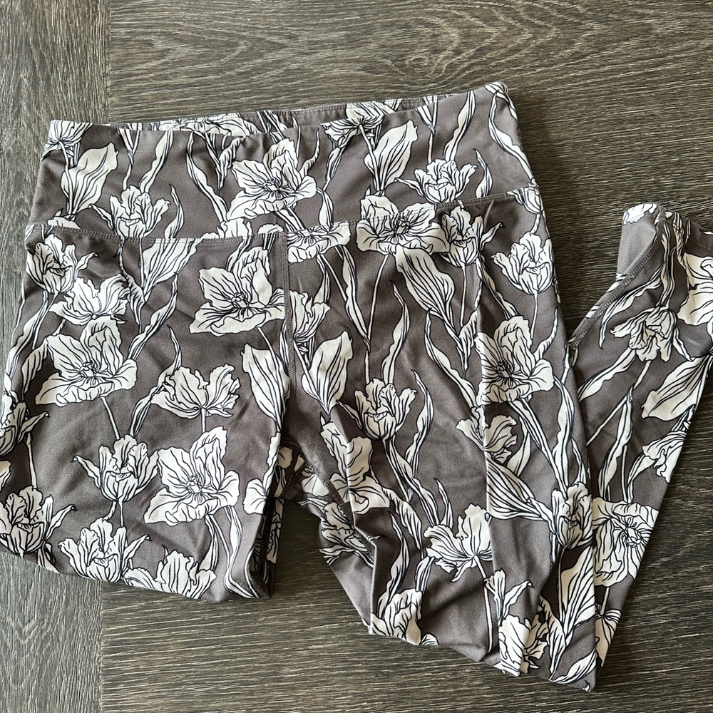 Floral Patterned Leggings